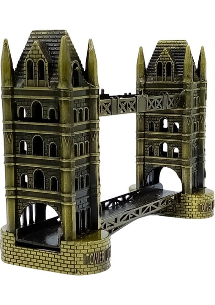 Metal Londra Köprüsü Tower Bridge Antik Bronz 16 cm indirimleri