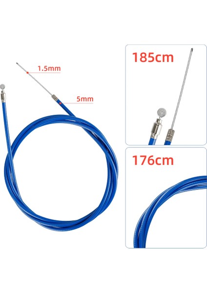Xiaomi Mi 3 Elektrikli Scooter Için Fren Kablosu (Mavi) modelleri