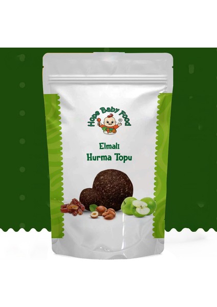Elmalı Hurma Topu 90GRAM