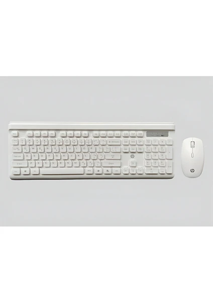 CS500 Kablosuz 2.4ghz Türkçe Q Klavye & Mouse Set Beyaz (Ramwhite Türkiye Garantili)