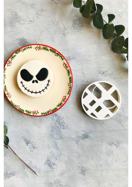 Jack Skellington- Noel Gecesi Kabusu Kurabiye Kalıbı/seramik/polimer Kil/oyun/şeker Hamurları modelleri