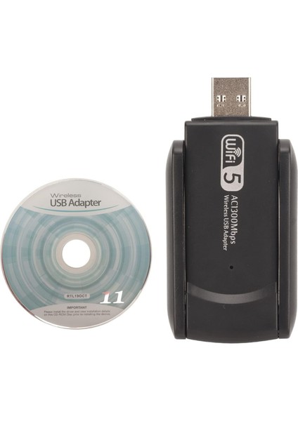 Two Band USB 3.0 Adaptör Kablosuz Wifi Alıcı AC1300 Wireless Adaptör