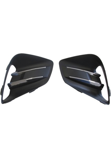 Renault Clıo- 5- Hb- 2020-2023; Sis Lamba Kapağı Sağ/sol Set (2 Parça) Sis Deliksiz Nikelajlı Oem No: (263313919R)