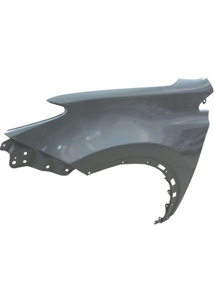 Toyota Rav4- 2013-2016; Ön Çamurluk Deliksiz Sol Gri Boyalı (Sımyı) Oem No: (5381242350)
