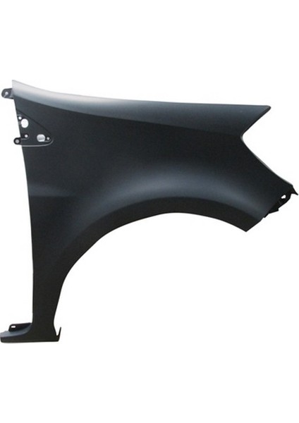 Renault Clıo- 3- Grand Tour- 2009-2012; Ön Çamurluk Deliksiz Sağ Siyah Plastik (Tw) Oem No: (7701476105)