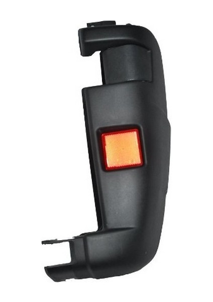 Fıat Ducato- 2002-2006; Arka Tampon Ucu Sağ Siyah (Reflektörlü) (Eurobump) Oem No: (735383190)