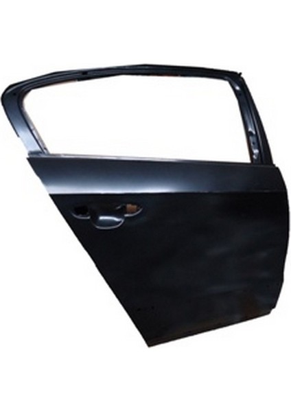 Volkswagen Passat- B6- 2005-2010; Arka Kapı Komple Sağ Siyah/iceli (Tw) Oem No: (3C5833056F)