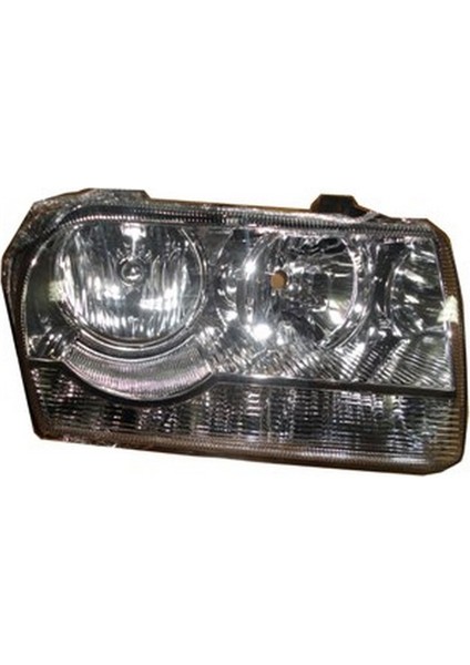 Chrysler 300C- 2005-2007; Far Lambası Sağ Manuel (Altı Düz Tip) (Eagle Eyes) Oem No: (4805862AD)