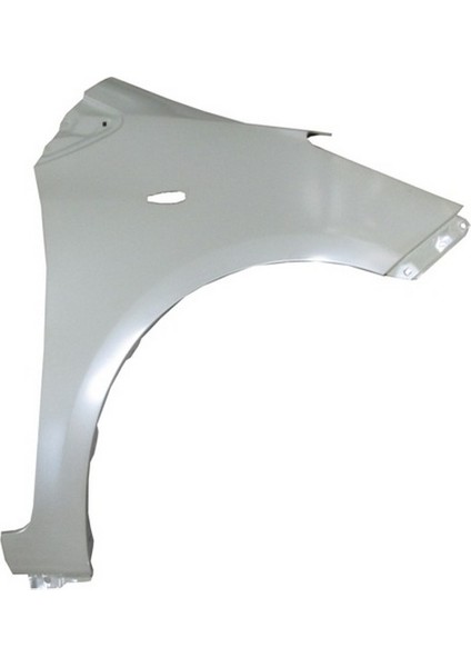 Toyota Yarıs- 2006-2011; Ön Çamurluk Delikli Sağ Gri Boyalı (Sımyı) Oem No: (53811-52210)