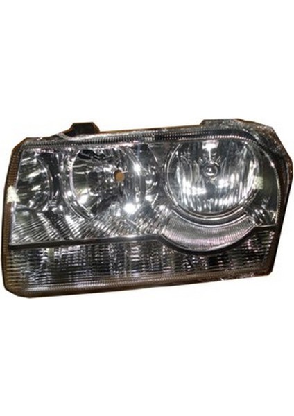 Chrysler 300C- 2005-2007; Far Lambası Sol Manuel (Altı Düz Tip) (Eagle Eyes) Oem No: (4805863AD)