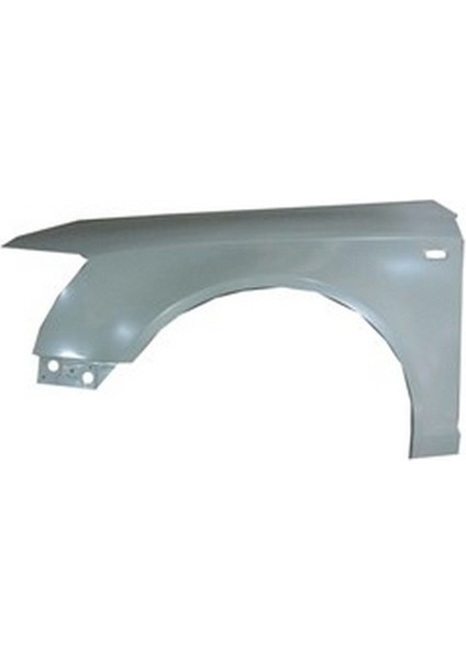 Audı A6- 2005-2009; Ön Çamurluk Delikli Sol Gri Boyalı (Çelik) (Sımyı) Oem No: (4F0821103A)