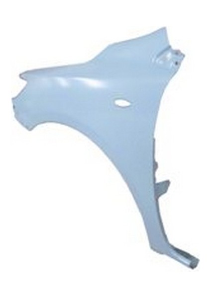 Toyota Corolla- E150- 2007-2010; Ön Çamurluk Delikli Sol Gri Boyalı (Sımyı) Oem No: (53812-12A10)