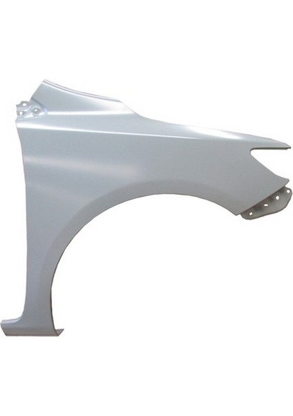Toyota Corolla- E150- 2010-2013; Ön Çamurluk Deliksiz Sağ Gri Boyalı (Sımyı) Oem No: (53811-12B60)