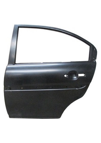 Hyundaı Accent- Era- 2006-2012; Arka Kapı Komple Sol Siyah (Iceli/çekomastikli) (Tw) Oem No: (77003-1E010)