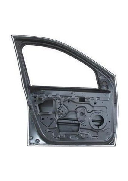 Dacıa Duster- 2010-2017; Ön Kapı Komple Sol Siyah Boyalı (Iceli/çekomastikli) (Tw) Oem No: (801019012R)