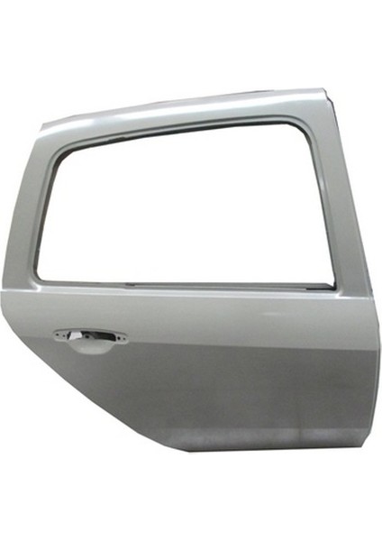 Renault Symbol- Thalıa- Sd- 2009-2012; Arka Kapı Komple Sağ Gri Boyalı (Iceli/çekomastikli) (Tw) Oem No: (821004545R)
