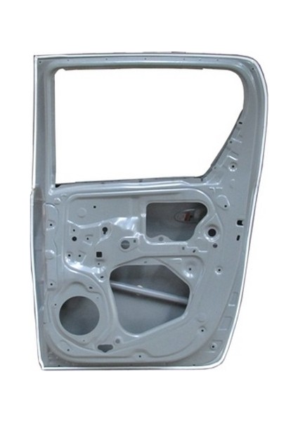 Toyota Hılux- Pıck Up- 2015-2019; Arka Kapı Komple Sağ Çelik Barlı Siyah (Iceli/çekomastikli) (Tw) Oem No: (67003-KK010)