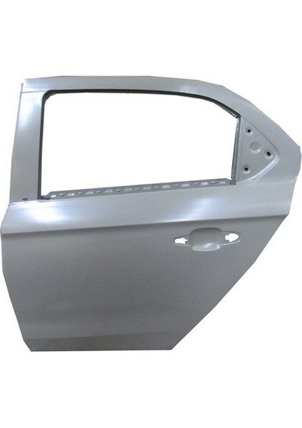 Peugeot 301- 2013-2016; Arka Kapı Komple Sol Gri Boyalı (Tw) Oem No: (9675190780)