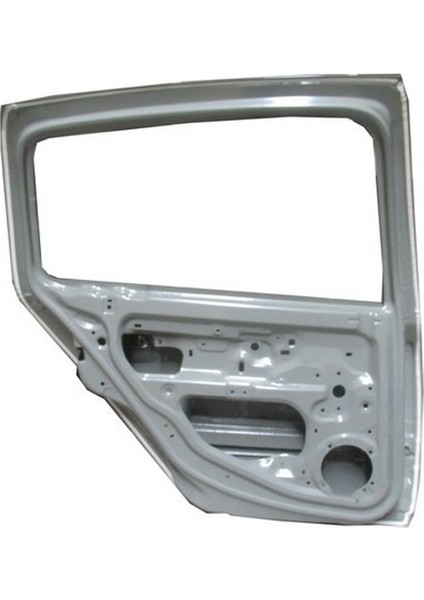 Renault Clıo- 2- Hb- 1998-2001; Arka Kapı Komple Sol Band Delikli/gri Boyalı (Iceli/çekomastikli)(Tw) Oem No: (7751472475)