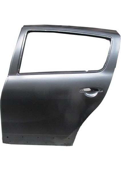 Dacıa Sandero- 2009-2012; Arka Kapı Komple Sol (Iceli/çekomastikli) (Tw) Oem No: (821012255R)