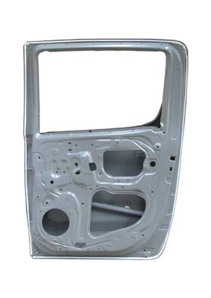 Toyota Hılux- Pıck Up Vıgo- D4D 2005-2011; Arka Kapı Komple Sağ Gri Boyalı/çelik Barlı(Iceli)(Yan Sanayi Oem No: (67003-0K010)