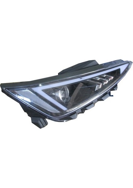Hyundaı Elantra- 2019-2000 Far Lambası Sağ Siyah Elektrikli/ledli (Tw) Oem No: ()