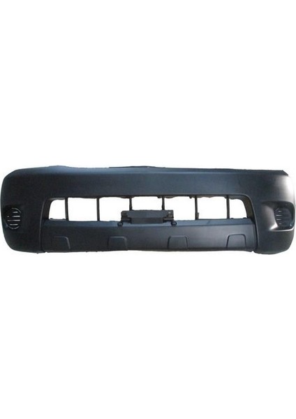 Toyota Hılux- Pıck Up Vıgo- D4D 2005-2009; Ön Tampon Siyah (Plastik 4x2 Dodik Deliksiz Sis Kapaklı)(Lm) Oem No: (52119-0K010)