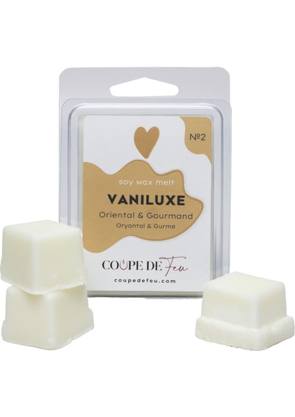 No.2 Vaniluxe Buhurdanlık Mumu Koku Barı Soy Wax Melt 72GR