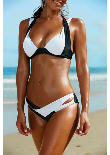 Özel Tasarım Bikini Takım Siyahbeyaz - 10042.1834. fiyatları