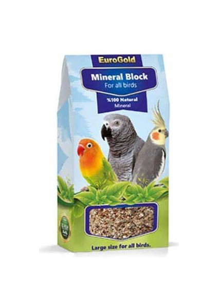 Sultan Papağanı Için Mineral Gaga Taşı Blok Tekli
