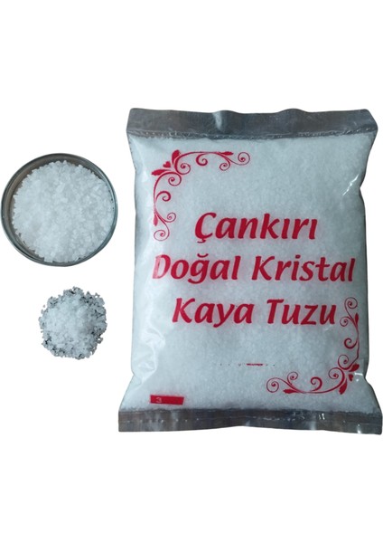 Ardan Store %100 doğal çankırı kristal kaya tuzu 1000 Gr.