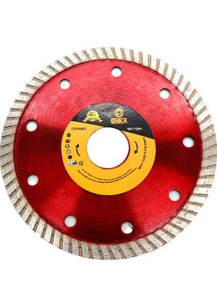 Mermer Granit Seramik Ince Hassas Turbo Kesici Disk 115X22.2-3MM (K0)