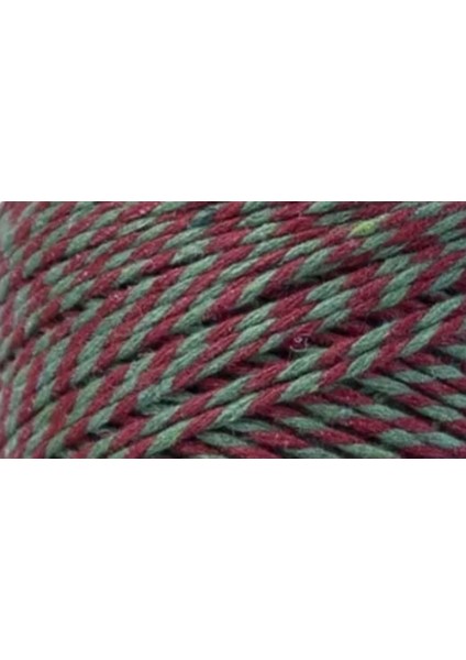 Hediye Paketleme Ambalaj Ipi 10 Metre Yeşil Kırmızı Renk Marteniçka Ipi fiyatları