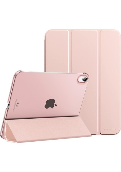 iPad Air 11 Inç 6. Nesil Yatay Standlı Uyku Modlu Basic Arkası Sert Smart Kılıf A2902 A2903 A2904