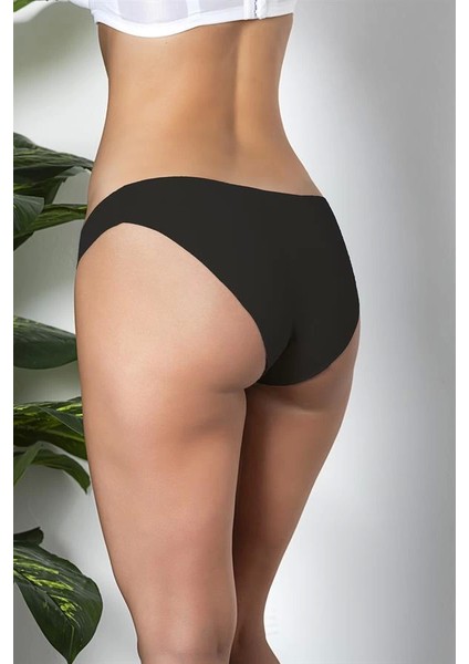 3'lü Dikişsiz, Iz Yapmaz, Lazer Kesim, Slip Külot Siyah (MGP21261) fiyatları