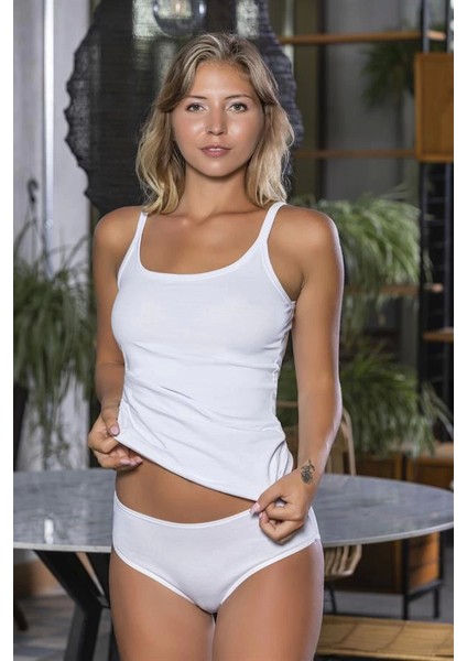 Askılı Atlet Beyaz (MGP11473)