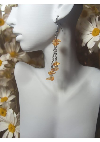 Aesthetic Soft Vibes Vintage Etnik Otantik Coquette Fairycore Doğal İnci Boncuklu ve Üçgen Boncuk Kombin Moda Özel Tasarım Zincir Detaylı Sallantılı Hediyelik Kadın Küpe fiyatları