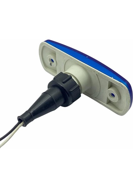 12V-24V Yan Sinyal Lambası Side Marker (Ledli) (Mavi) (104*36 Mm)