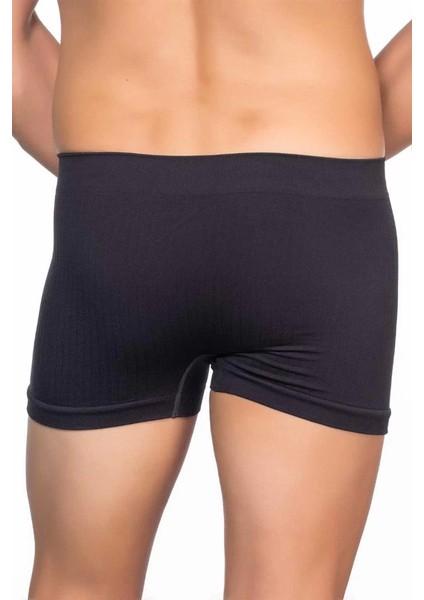 Siyah Emay 2102 Soft Erkek Boxer