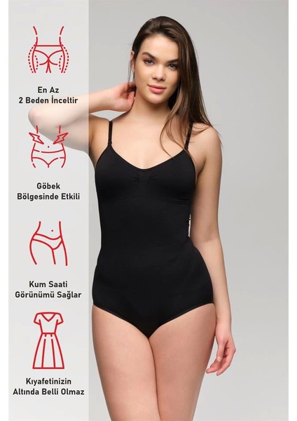 Siyah M Emay 1925 Soft Pedli Çıtçıtlı Body fırsatları
