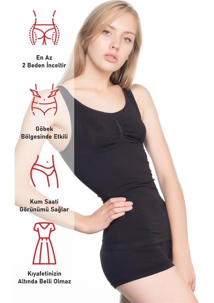 Siyah Emay 5014 Göğsü Açık Yarım Kollu Korse fırsatları