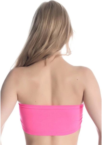 Neon Fuşya Emay 4002 Soft Straplez Büstiyer fiyatları