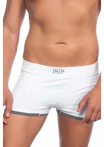 Beyaz Emay 2104 Soft Erkek Boxer