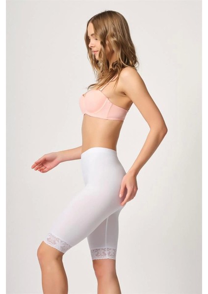 Beyaz Emay 3004 Soft Uzun Paça Dantel Boxer fiyatları