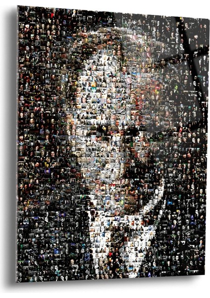 Atatürk Cam Tablo - Cam Tablolar - Atatürk Tablo - Atatürk Portresi - Atatürk Tablosu - Ata077
