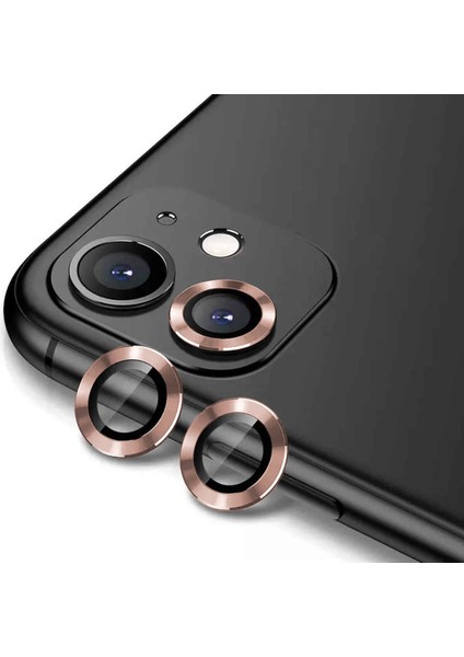 iPhone 12 Mini Uyumlu Zore Cl-12 Premium Safir Parmak Izi Bırakmayan Anti-Reflective Kamera Len