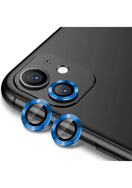 iPhone 11 Uyumlu Zore Cl-12 Premium Safir Parmak Izi Bırakmayan Anti-Reflective Kamera Lens Kor