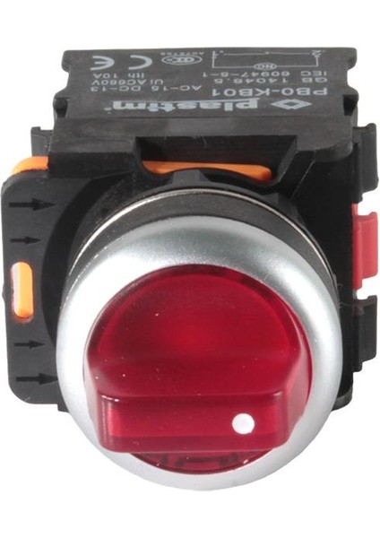 PLASTİM 24V 2Nc Kırmızı Led Işıklı Mandal Buton modelleri