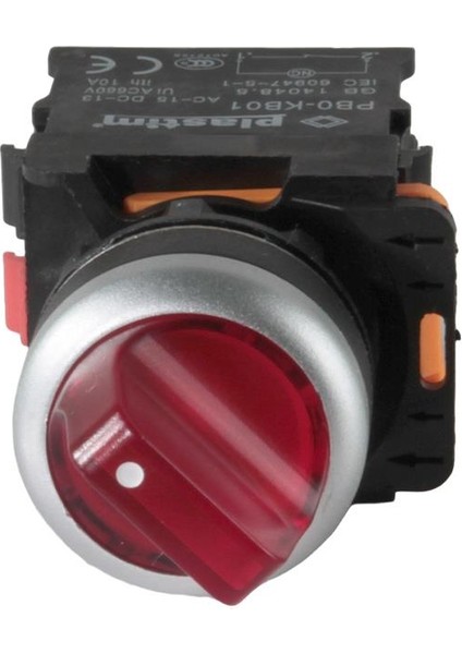 PLASTİM 24V 1Nc Kırmızı Led Işıklı Mandal Buton modelleri