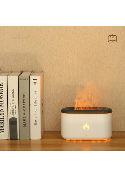 USB Hava Nemlendirici Ultrasonik Aromaterapi Nemlendiriciler Difüzörler 300 ml Yağ Difüzörü Nemlendirici Yatak Odası-Beyaz (Yurt Dışından) fırsatları